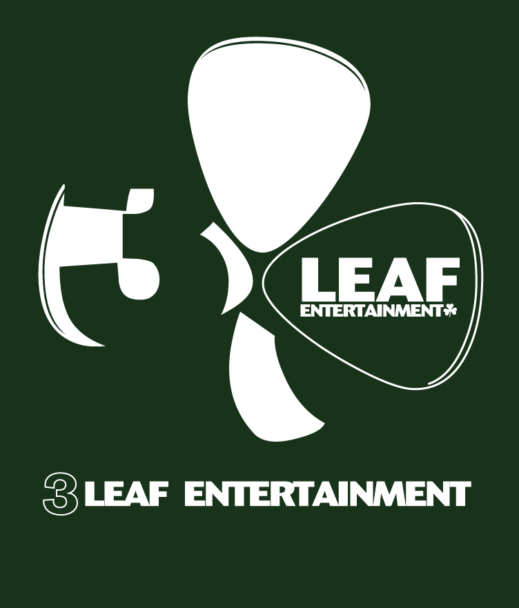 3leaf logo-old green white