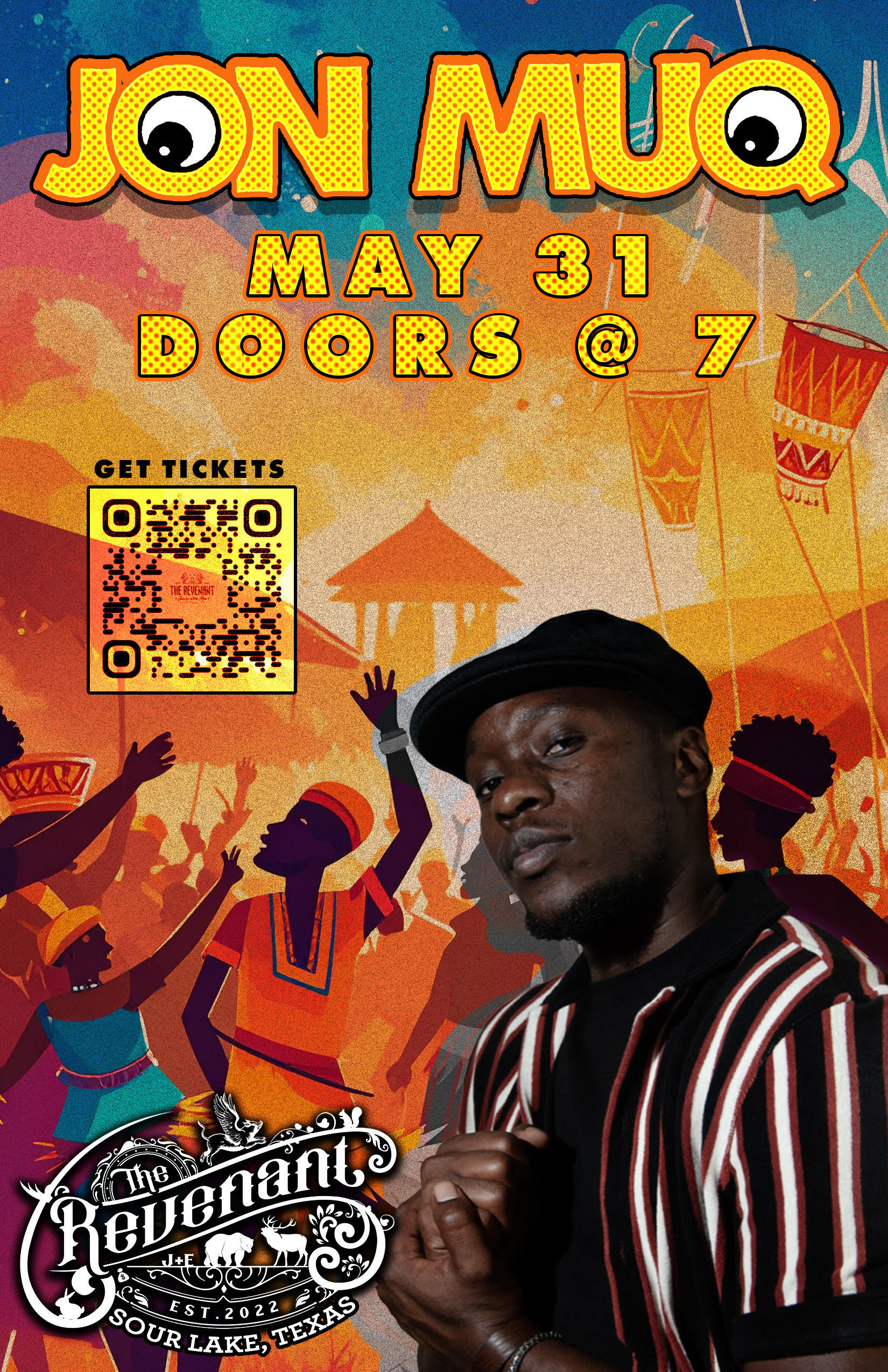 JonMug revenant show poster