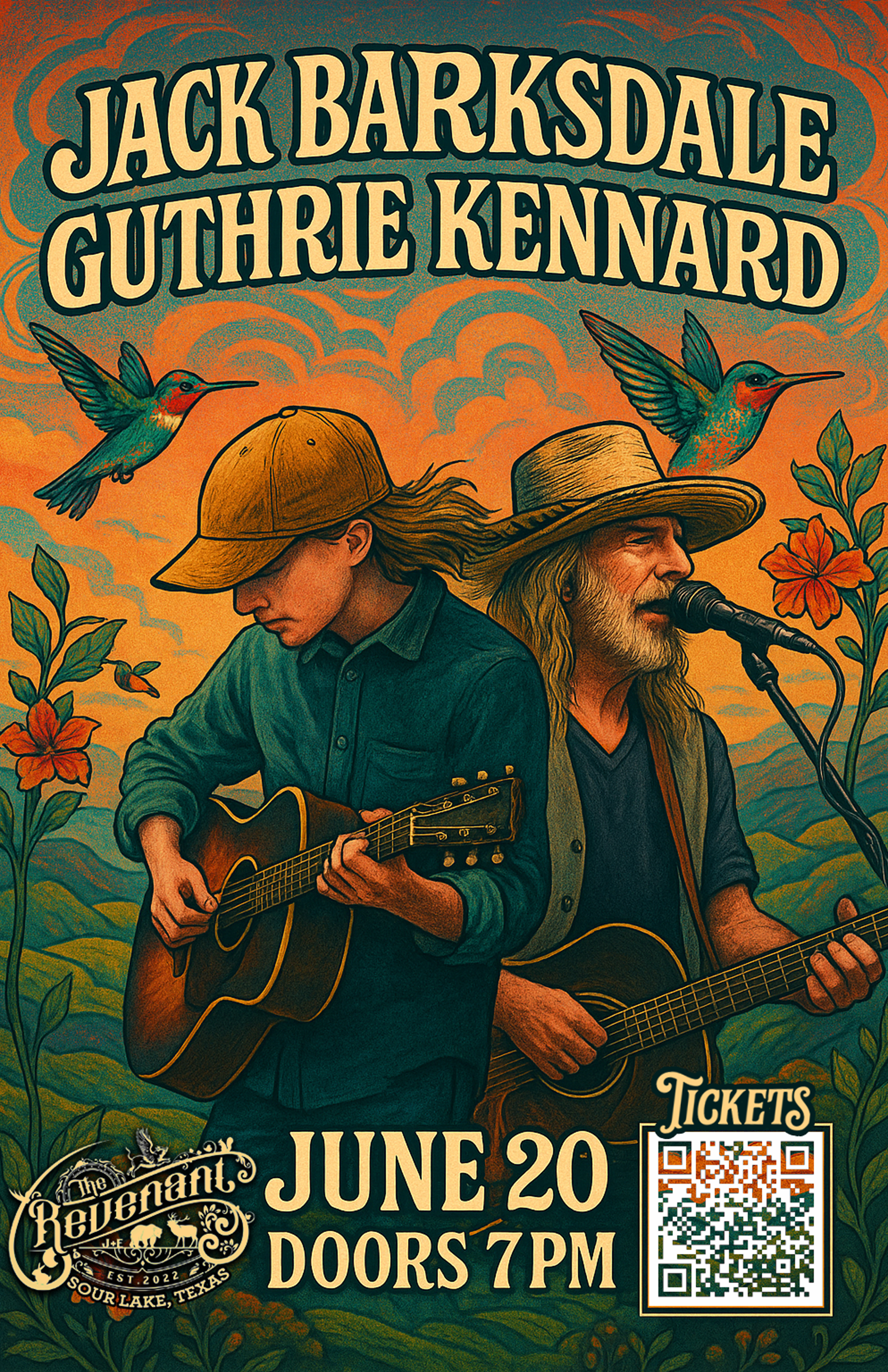 jake barksdale Guthrie Kennard Poster Revenant